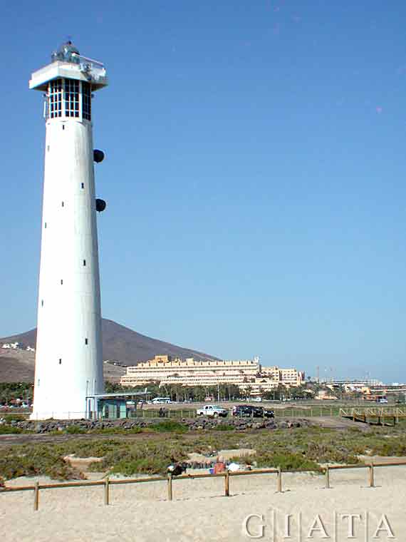 Leuchtturm Playa de Jandia, Fuerteventura, Kanaren ( Urlaub, Reisen, Lastminute-Reisen, Pauschalreisen )
