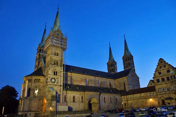 Bamberger Dom, Franken, Bayern, Deutschland