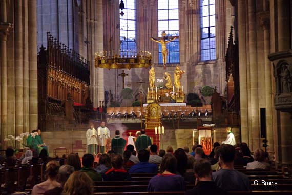 Bamberger Dom, Franken, Bayern, Deutschland