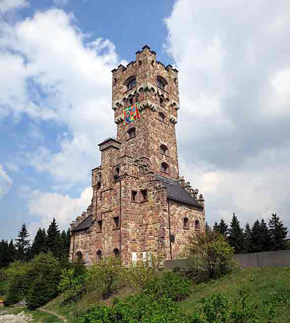 Altvaterturm in Lehesten - Thüringer Wald, Thüringen, Deutschland