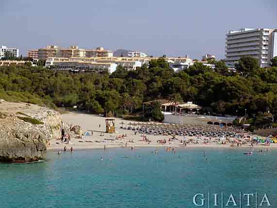 Badebucht Cala Domingos in Calas de Mallorca, Mallorca ( Urlaub, Reisen, Lastminute-Reisen, Pauschalreisen )