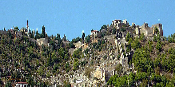 Seldschukische Burg, Alanya, Türkische Riviera, Türkei ( Urlaub, Reisen, Lastminute-Reisen, Pauschalreisen )