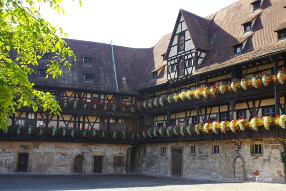 Alte Hofhaltung ( Bamberg ), Franken, Bayern, Deutschland