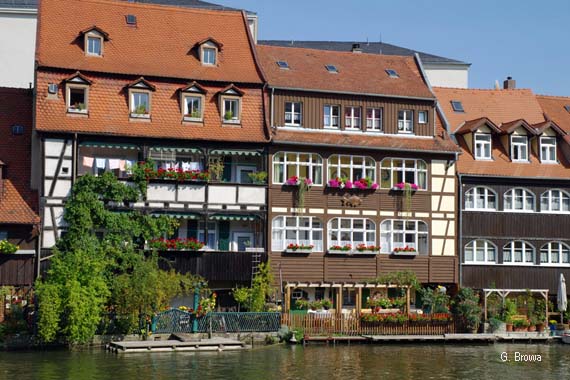 Klein Venedig ( Bamberg ), Franken, Bayern, Deutschland