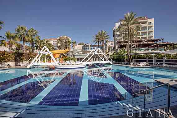 Sea Life Buket Beach Hotel (ex Aska Buket) - Alanya-Okurcalar, Türkische Riviera, Türkei ( Urlaub, Reisen, Lastminute-Reisen, Pauschalreisen )
