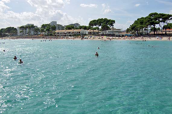 Sandstrand Playa de Muro (Platja de Muro), Alcudia, Mallorca (Urlaub, Reisen, Last-Minute-Reisen)