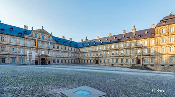 Neue Residenz ( Bamberg), Franken, Bayern, Deutschland