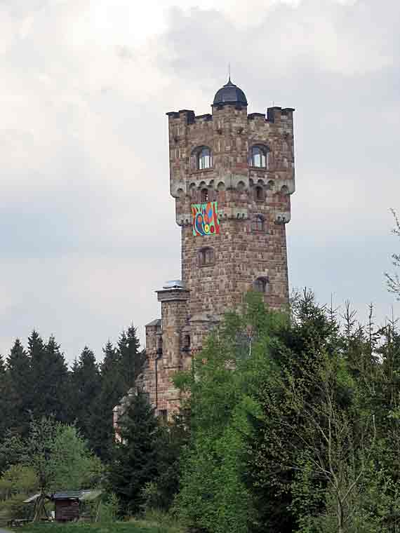 Altvaterturm in Lehesten - Thüringer Wald, Thüringen, Deutschland
