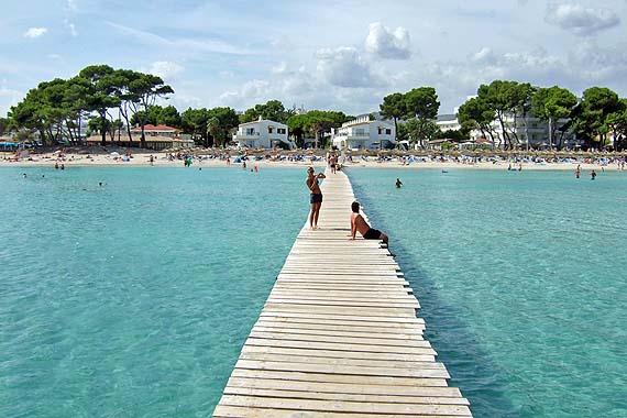 Sandstrand Playa de Muro, Alcudia, Mallorca, Spanien (Reisen, Urlaub, Lastminute)
