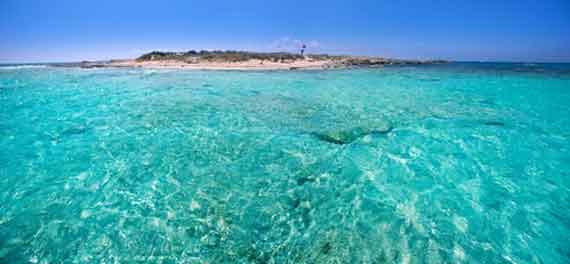 Formentera, Balearen - Vorgelagerte Insel S’Espalmador ( Urlaub, Reisen, Lastminute-Reisen, Pauschalreisen )