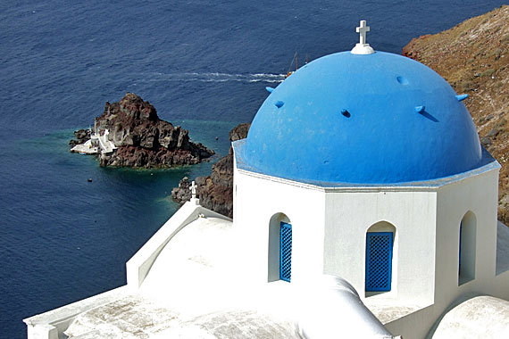 Griechenland, Griechische Insel Santorini - Kykladen Inseln ( Urlaub, Reisen, Lastminute-Reisen, Pauschalreisen )