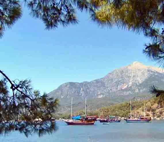 Tahtali-Dag bei Kemer, Türkische Riviera, Türkei ( Urlaub, Reisen, Lastminute-Reisen, Pauschalreisen )