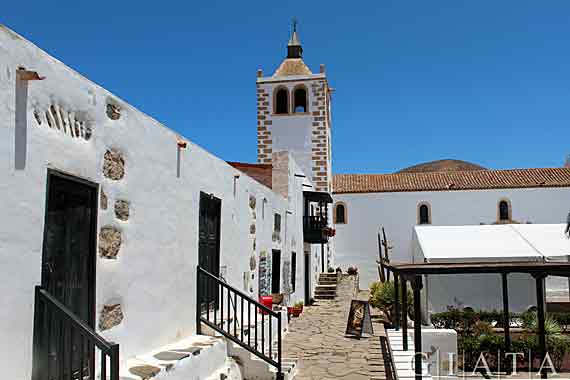 Kirche Santa Maria, Betancuria, Fuerteventura, Kanaren ( Urlaub, Reisen, Lastminute-Reisen, Pauschalreisen )