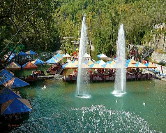 Dimcay Fluss bei Alanya, Türkische Riviera, Türkei ( Urlaub, Reisen, Lastminute-Reisen, Pauschalreisen )