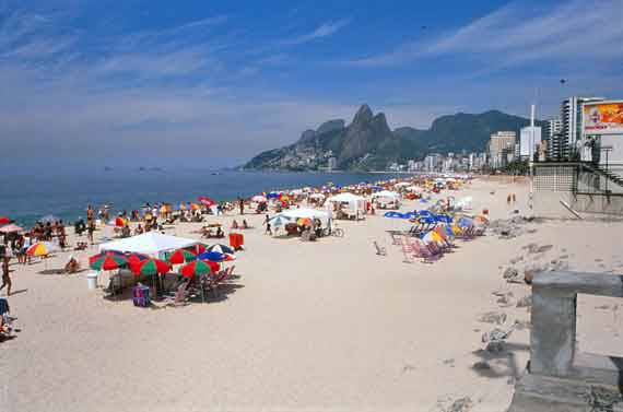 Brasilien - Rio de Janeiro Copacabana Beach ( Urlaub, Reisen, Lastminute-Reisen, Pauschalreisen )