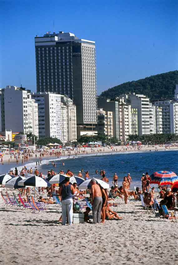 Brasilien - Rio de Janeiro Copacabana Beach ( Urlaub, Reisen, Lastminute-Reisen, Pauschalreisen )