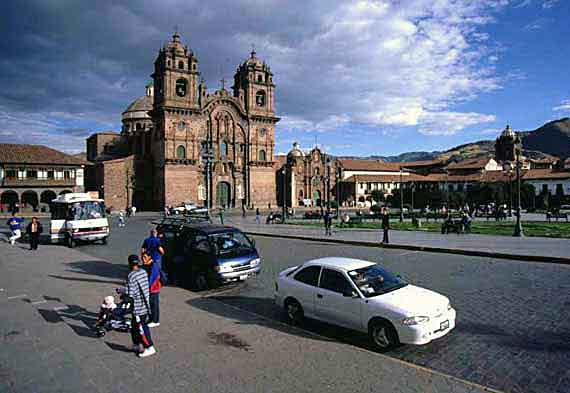Südamerika, Peru, Cusco - Jesuitenkirche La Compañia de Jesús ( Urlaub, Reisen, Lastminute-Reisen, Pauschalreisen )