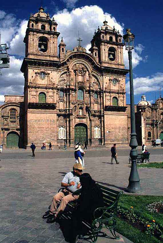 Südamerika, Peru, Cusco - Jesuitenkirche La Compañia de Jesús ( Urlaub, Reisen, Lastminute-Reisen, Pauschalreisen )