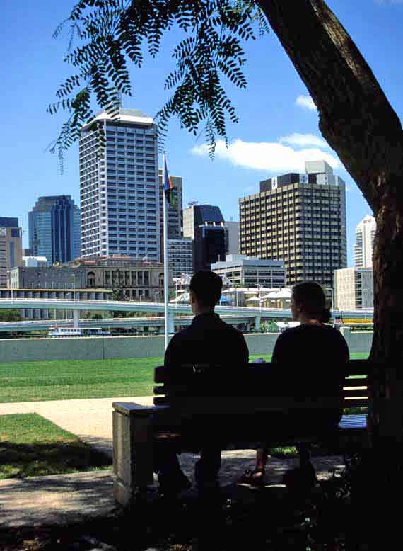 Australien, Queensland, Blick auf Brisbane ( Urlaub, Reisen, Lastminute-Reisen, Pauschalreisen )