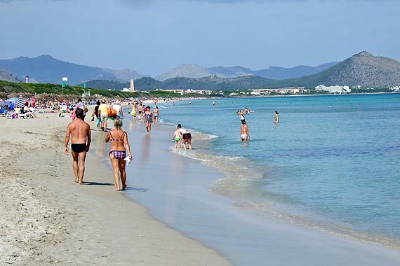 Strand von Ca´n Picafort, Mallorca ( Urlaub, Reisen, Lastminute-Reisen, Pauschalreisen )