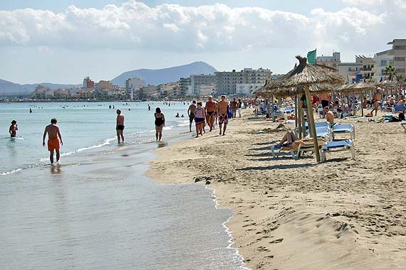 Strand von Ca´n Picafort, Mallorca ( Urlaub, Reisen, Lastminute-Reisen, Pauschalreisen )