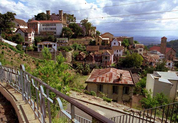 Madagaskar - Blick auf das alte Antananarivo (Urlaub, Reisen, Last-Minute-Reisen, Pauschalreisen)