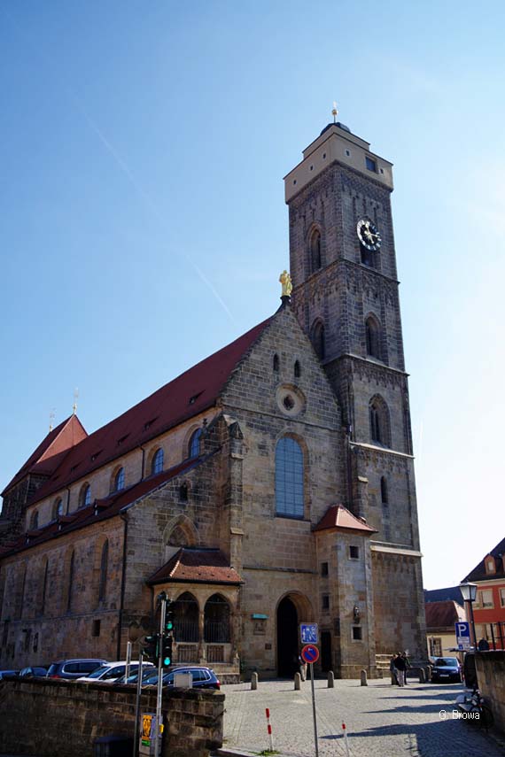 Pfarrkirche "Zu Unserer Lieben Frau" in Bamberg, Franken, Bayern, Deutschland