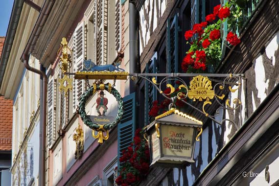 Sandstraße in Bamberg, Franken, Bayern, Deutschland