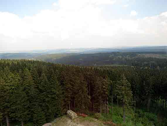 Altvaterturm in Lehesten - Thüringer Wald, Thüringen, Deutschland