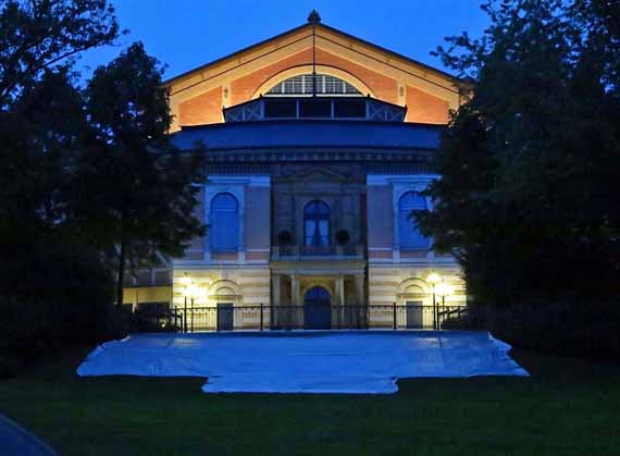 Bayreuth, Grüner Hügel – Richard Wagner Festspielhaus