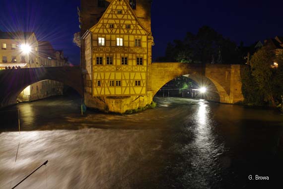 Bamberg - Altes Rathaus, Franken, Bayern, Deutschland