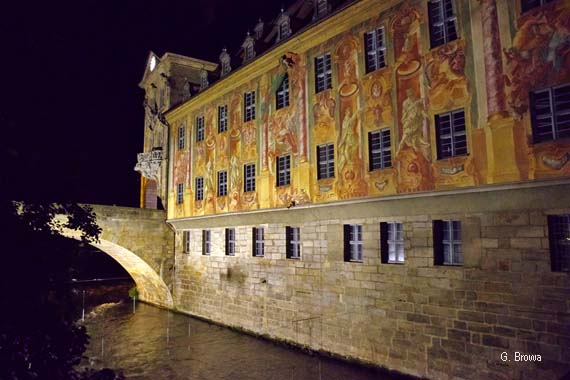 Bamberg - Altes Rathaus, Franken, Bayern, Deutschland
