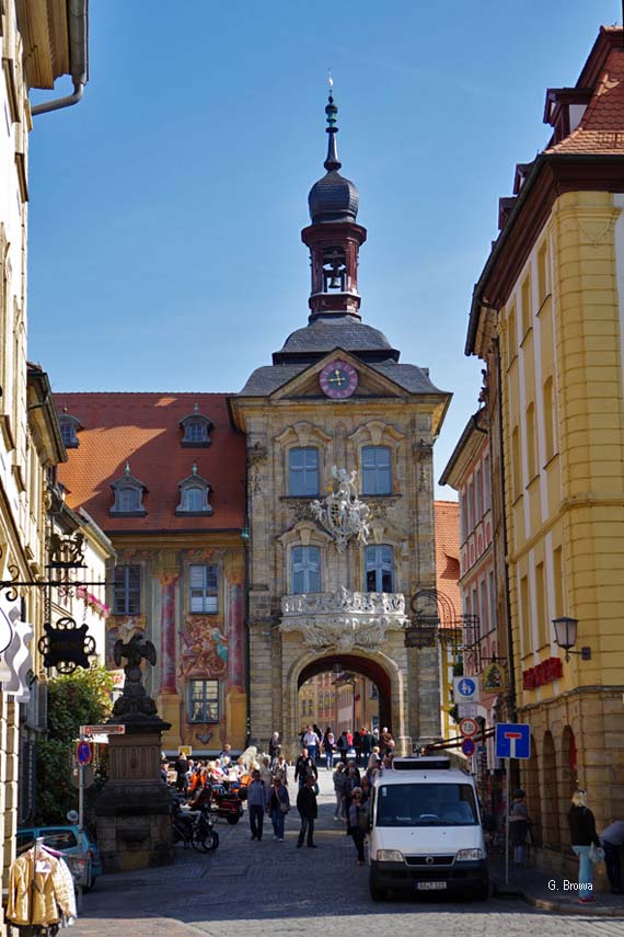 Bamberg - Altes Rathaus, Franken, Bayern, Deutschland