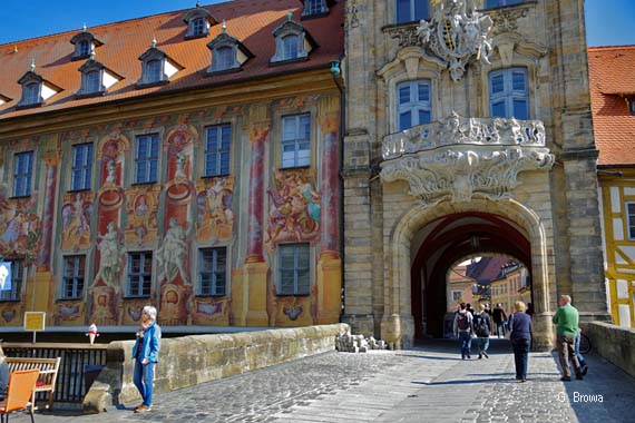 Bamberg - Altes Rathaus, Franken, Bayern, Deutschland