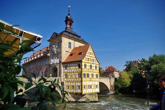 Bamberg - Altes Rathaus, Franken, Bayern, Deutschland