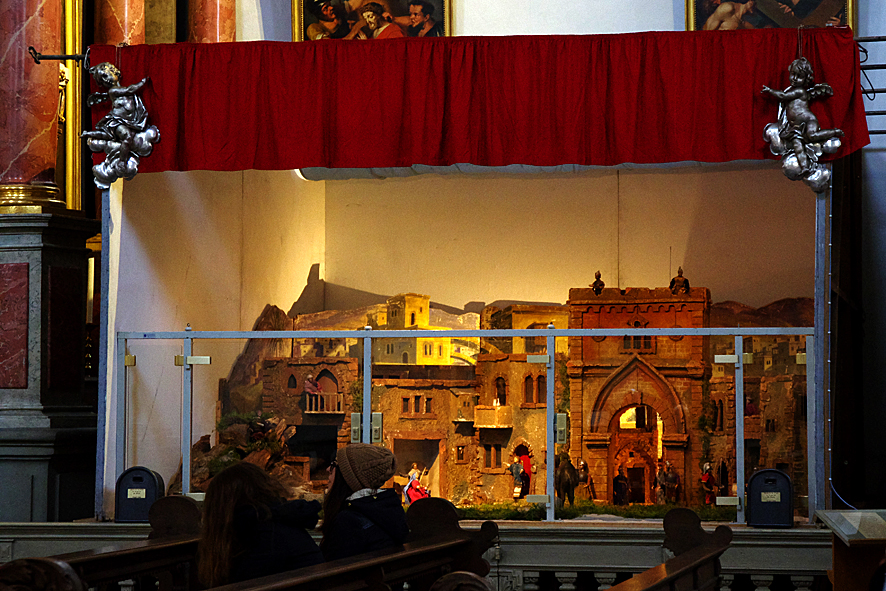 Krippen-Stadt - Bamberg ( Franken, Bayern ) - Krippe in St. Martin
