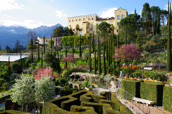 Die Gärten von Schloss Trauttmansdorff in Meran, Südtirol | MyReisen.de