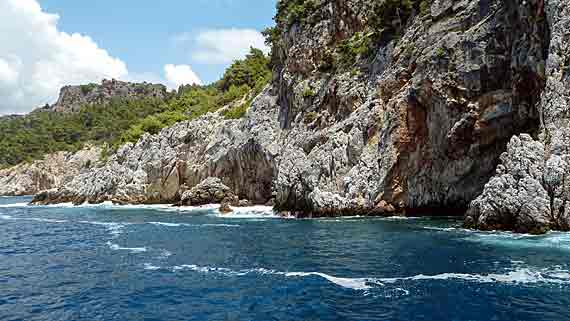 Piratenhöhle bei Alanya, Türkische Riviera, Türkei ( Urlaub, Reisen, Lastminute-Reisen, Pauschalreisen )