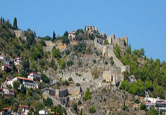 Seldschukische Burg Alanya, Türkische Riviera, Türkei ( Urlaub, Reisen, Lastminute-Reisen, Pauschalreisen )