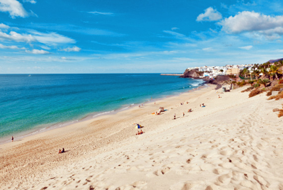 Fuerteventura ( Kanaren ) - Jandia Strand und Morro Jable ( Reisen, Urlaub, Lastminute )