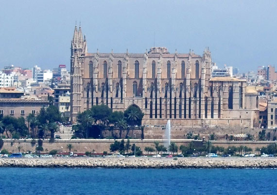 Kathedrale La Seu, Wahrzeichen von Palma de Mallorca ( Urlaub, Reisen, Lastminute-Reisen, Pauschalreisen )