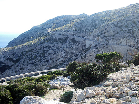 Mallorca, Formentor - Strasse zum Cap de Formentor  ( Urlaub, Reisen, Lastminute-Reisen, Pauschalreisen )