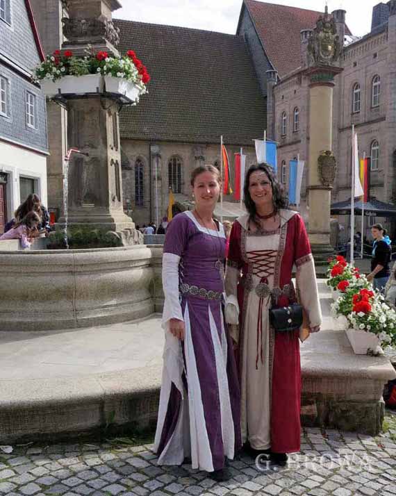 Historisches Stadtspektakel in Kronach, Oberfranken, Bayern (Urlaub, Reisen, Last-Minute-Reisen, Pauschalreisen)