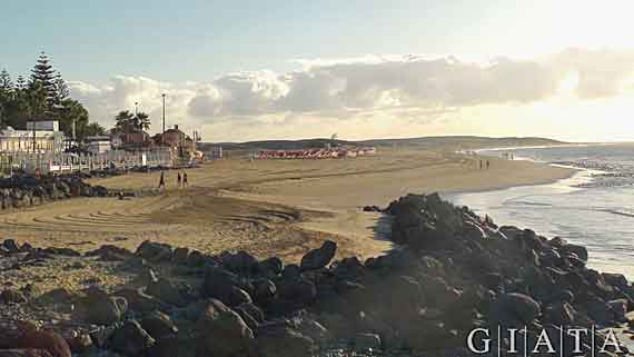 Kanaren, Gran Canaria, Maspalomas - Strand ( Urlaub, Reisen, Lastminute-Reisen, Pauschalreisen )