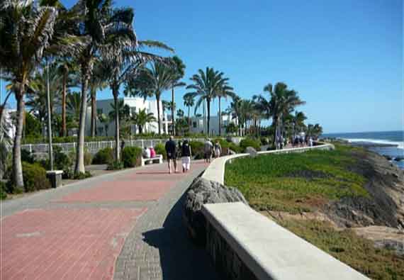 Kanaren, Gran Canaria, Maspalomas - Promenade ( Urlaub, Reisen, Lastminute-Reisen, Pauschalreisen )