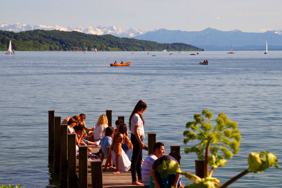 Starnberger See (Bild von Seepromenade Starnberg), München, Oberbayern
