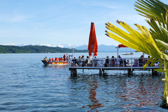 Starnberger See ( Seerestaurant & Beach Club Undosa), München, Oberbayern