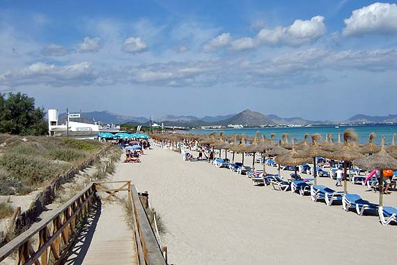 Strand Ca´n Picafort, Mallorca ( Urlaub, Reisen, Lastminute-Reisen, Pauschalreisen )