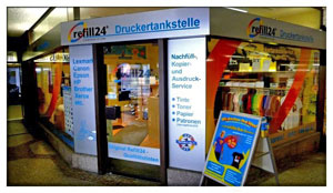 Druckertankstelle Hof, Marienstrasse 11 In der Altstadtpassage