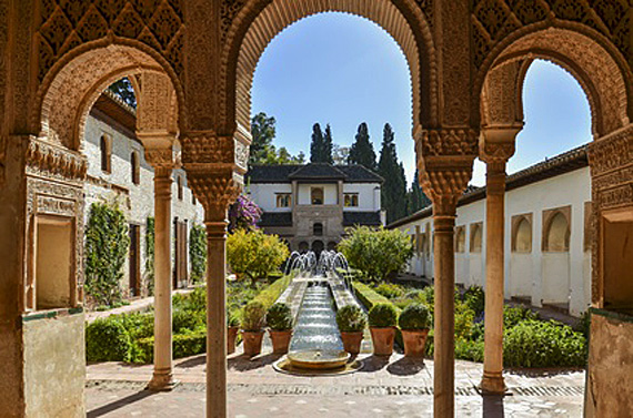 Alhambra in Granada, Andalusien, Spanien ( Urlaub, Reisen, Lastminute-Reisen, Pauschalreisen )
